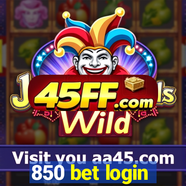 850 bet login